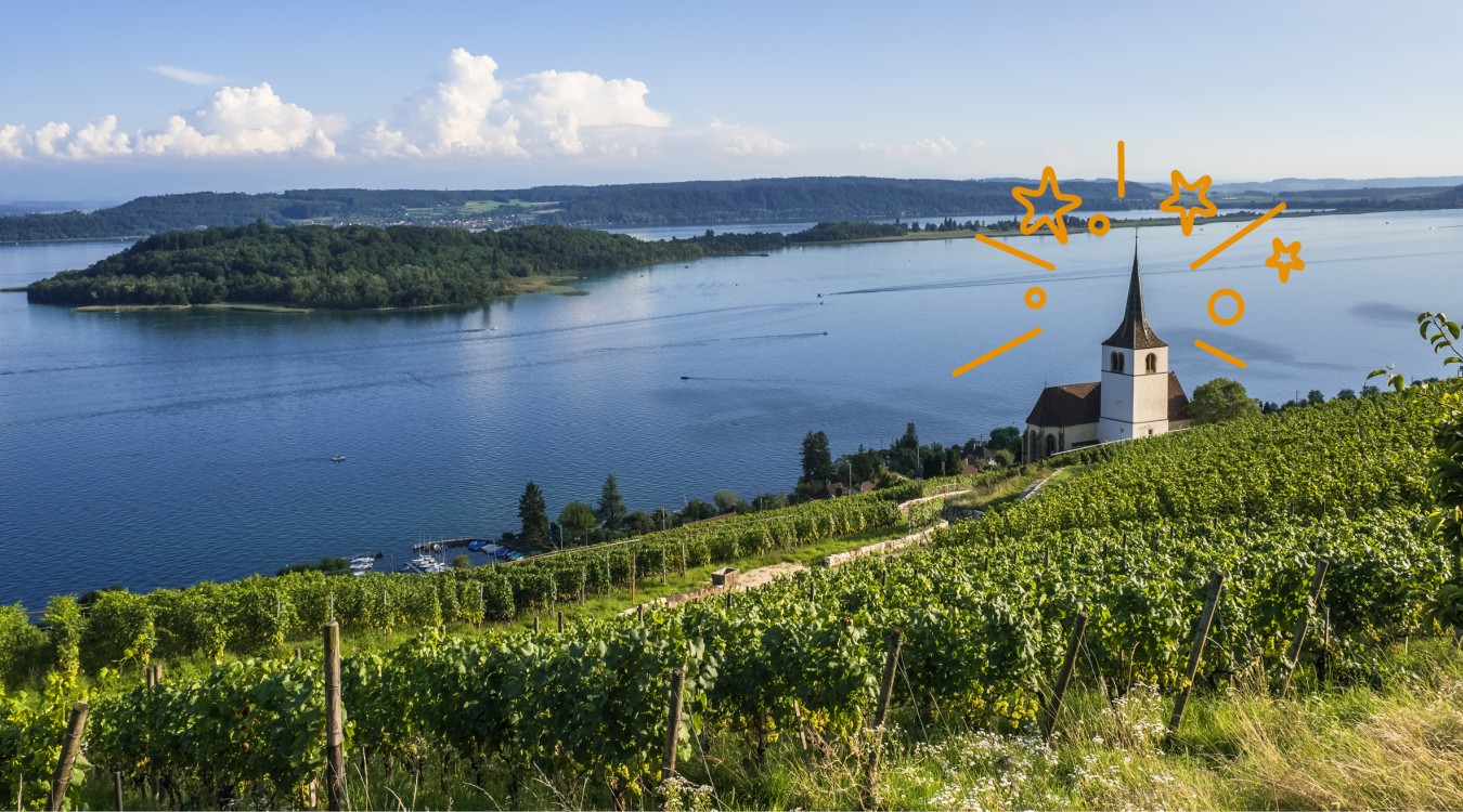 „Hochzeitskirche“ von Ligerz