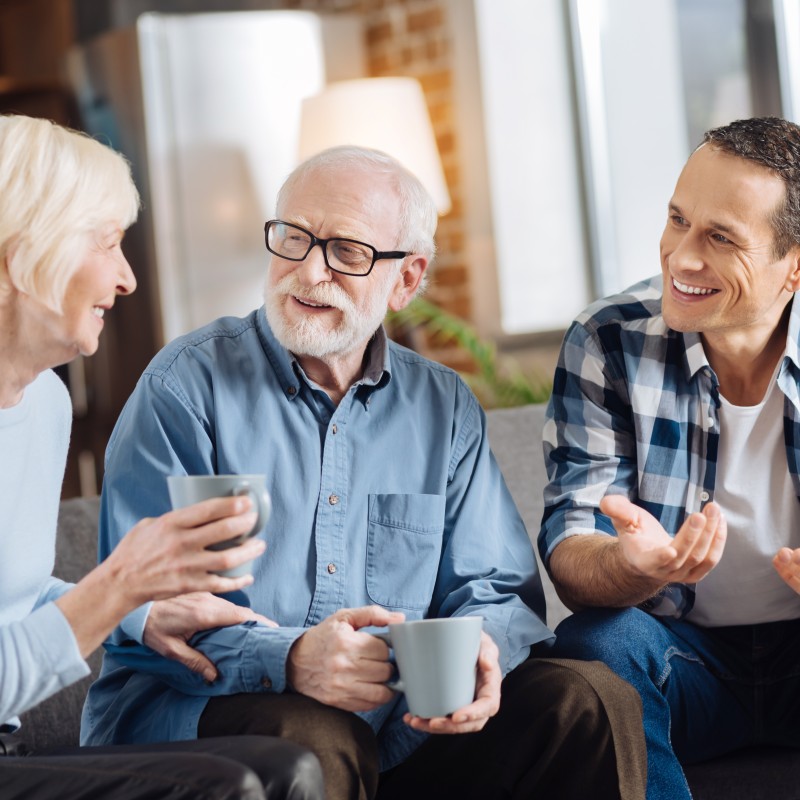 Sich mit anderen austauschen